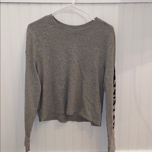 Cropped tee long sleeve